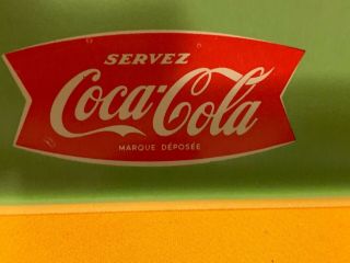 1957 french Canadian coca cola serving tray 3