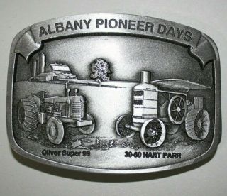 Belt Buckle Albany Pioneer Days Oliver 99 30 - 80 Hart Parr
