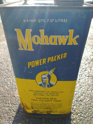 Mohawk Motor Oil Two Gallon Can