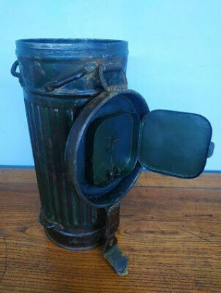 Ww2 Wwii German Gas Mask Canister Wehrmacht.