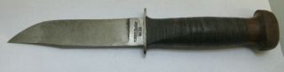 WWII US Navy Pilot Fighting Knife Robeson Shuredge No.  20 USN 2