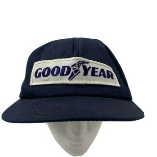 Vintage Goodyear Snapback Trucker Cap Hat Patch Swingster Made In Usa