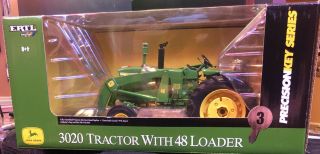 1/16 John Deere 3020 Precision Key Series 3 Tractor With 48 Loader Nib