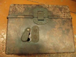 German Ww2 Wehrmacht Bakelite Field Telephone Box,  Empty