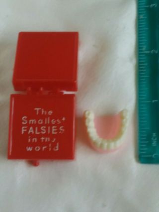 Vintage " The Smallest Falsies In The World " Gag Gift
