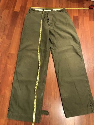 Ww2 Us Army M1943 Fiekd Trousers,  Large Size