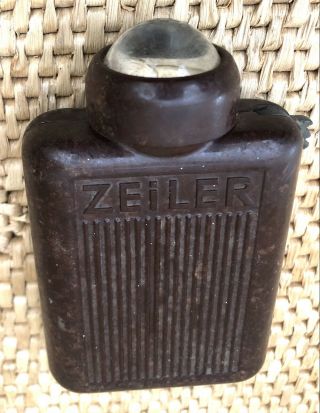 Zeiler German Wehrmacht Nr 4350 Drp Ww Ii Flashlight.  Bakelite