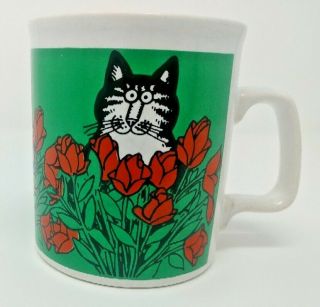 Vintage Kliban Cat Mug 