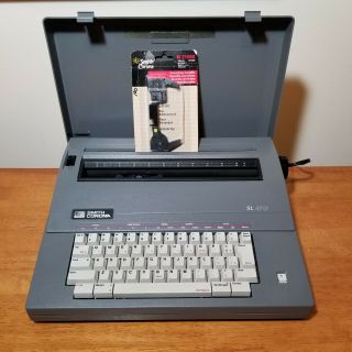 Smith Corona Sl 470 Electric Typewriter W/ Cover,  Correction Tape