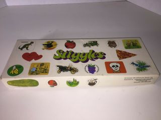 Vintage Trend Scratch And Sniff Stickers Stiggles Collectible Box With Stickers