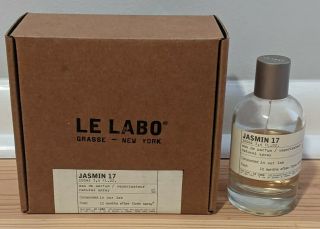 Le Labo Jasmin 17 Eau De Parfum 100 Ml / 3.  4 Oz Bottle $280 Jasmine Niche