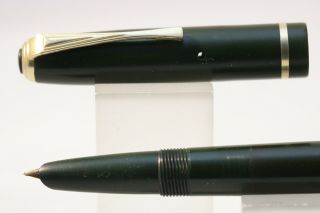 Vintage Wyvern No.  404 Dark Green Lever Fill Fountain Pen,  Restoration Project