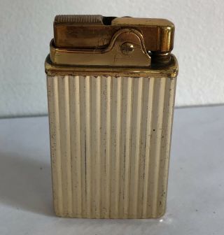 Vintage Gold Crown Musical Lighter,  Plays Music 454045 Japan,  Sankyo 3