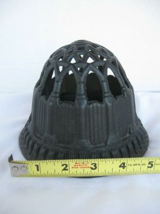 Vintage Cast Iron String Dispenser Country Store Bell - Shaped Twine Holder