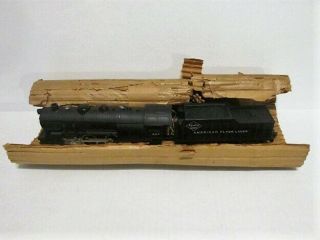Vintage S Scale American Flyer " Reading Lines " 307 4 - 4 - 2 Engine And Tender