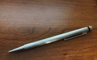 Lamy 150 Mechanical Pencil Matte Brushed Stainless Steel Timeless Design
