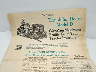 1929 1931 & 1934 John Deere Furrow Magazines W.  E.  Thompson Melvin Illinois 3