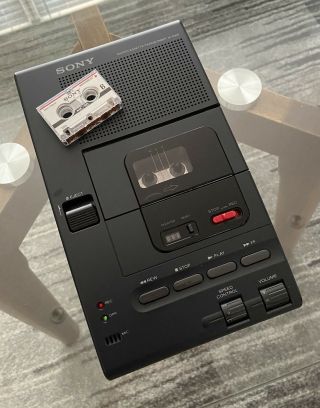 Sony Vintage Microcassette Transcriber M - 2000