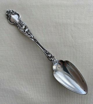 Vintage R Wallace & Sons Sterling Silver Violet Pattern Teaspoon Rw & S