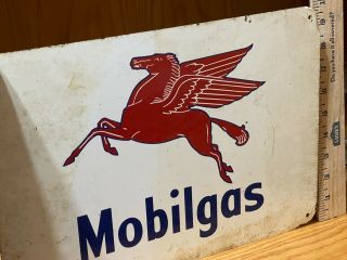 Antique,  Mobil Oil,  Pegasus,  Mobilgas Tin Metal Sign