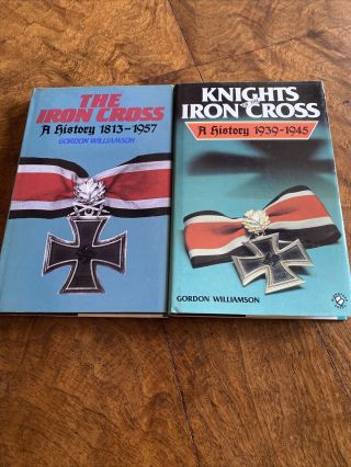 Iron Cross Knight Cross Research Book Wwi Wwii Third Reich Gordon Williamson