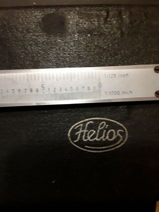 Vintage HELIOS INOX 6 inch calipers - made in Germany 3