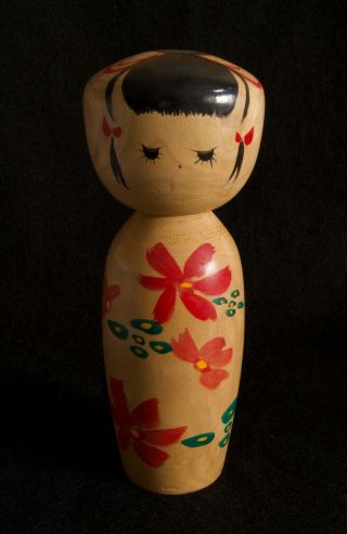 20.  5cm (8.  1 ") Japanese Sosaku Kokeshi Doll : No Signed