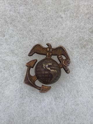 Pre - Ww2 Us Marine Corp Droop Tail Ega Enlisted Collar (vb887