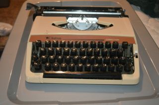 Vintage Brother Citation Portable Typewriter With Case Nagoya Japan