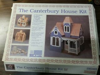 The Canterbury House,  Gg Products Doll House Kit 1/12th Scale.  Made In Usa.