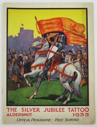 Vintage British Army Bagpipe Tattoo Queens Bays Coldstream Guards Aldershot 1935