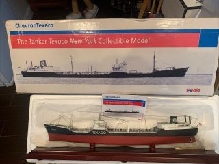 N Chevron Texaco The Tanker York 1:474 Scale Model Boxed Famm