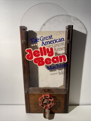 Vintage The Great American Jelly Bean Machine Dispenser