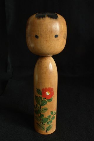 30cm (11.  8 ") Japanese Old Sosaku Kokeshi Doll : Signed Shuho