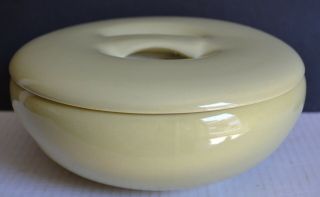 Vintage Russel Wright 8 " Lidded Casserole Serving Bowl Iroquois Casual