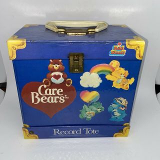 Care Bears Record Tote Vintage 1984