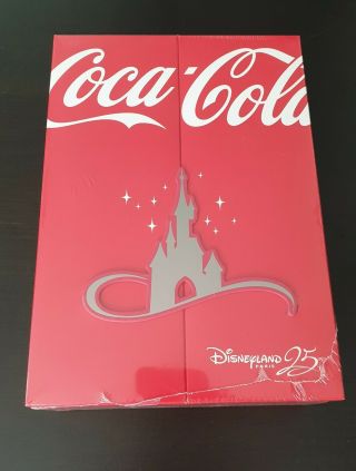 °o° Coffret / Box Coca Cola Disney 25 Ans Disneyland Paris