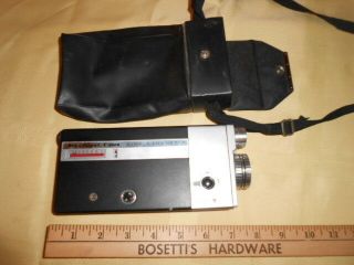 Vintage Bell & Howell Canon Cine Canonet 8 Film Movie Camera With 10 - 25mm Lens