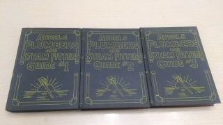 Audels Plumbers And Steam Fitters Guide 1 2 3 Vintage Illustrated
