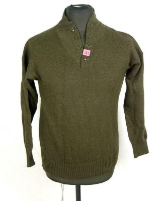 Ww2 Wwii Usa Us Army Field Wool Sweater Jumper With Tailor Tag