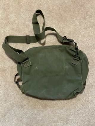 WWII US Army M6 Lightweight Gas Mask Bag ONLY 2