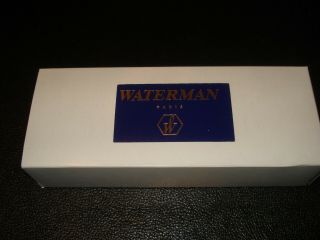 Waterman Expert Ii Black & Gold Rollerball Pen 40021 Never Taken Out Of Box