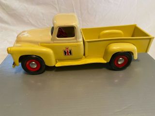 Vintage International Harvester Plastic Toy S - Line Pickup Truck W/ Box