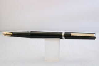 Osmiroid Easy Change Black B2 Fountain Pen with Chrome Trim 2