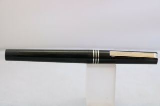 Osmiroid Easy Change Black B2 Fountain Pen with Chrome Trim 3