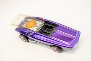 Vintage Hot Wheels 1970 Redline Whip Creamer - Purple - Vhtf