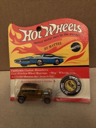 Hot Wheels Redline ‘32 Ford Vicky Classic Gold Nib
