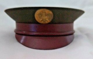 Hat Powder Compact 1940’s Wwii Military U.  S.  Army Women`s Home Front Cap