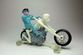 Rrrumblers Bone Shaker,  With Correct Rare Light Blue Rider,