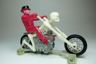Rrrumblers Bone Shaker,  With Rare Red Pinkish Rider,